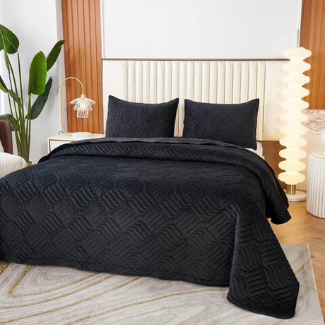 Покрывало 240x260 Sofi De MarkO Армандо черное