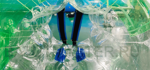 Бампербол «Яблоко», ПВХ, диаметр 1 м