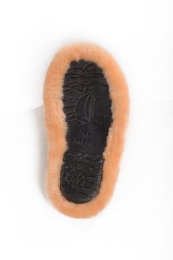 меховые тапочки из овчины