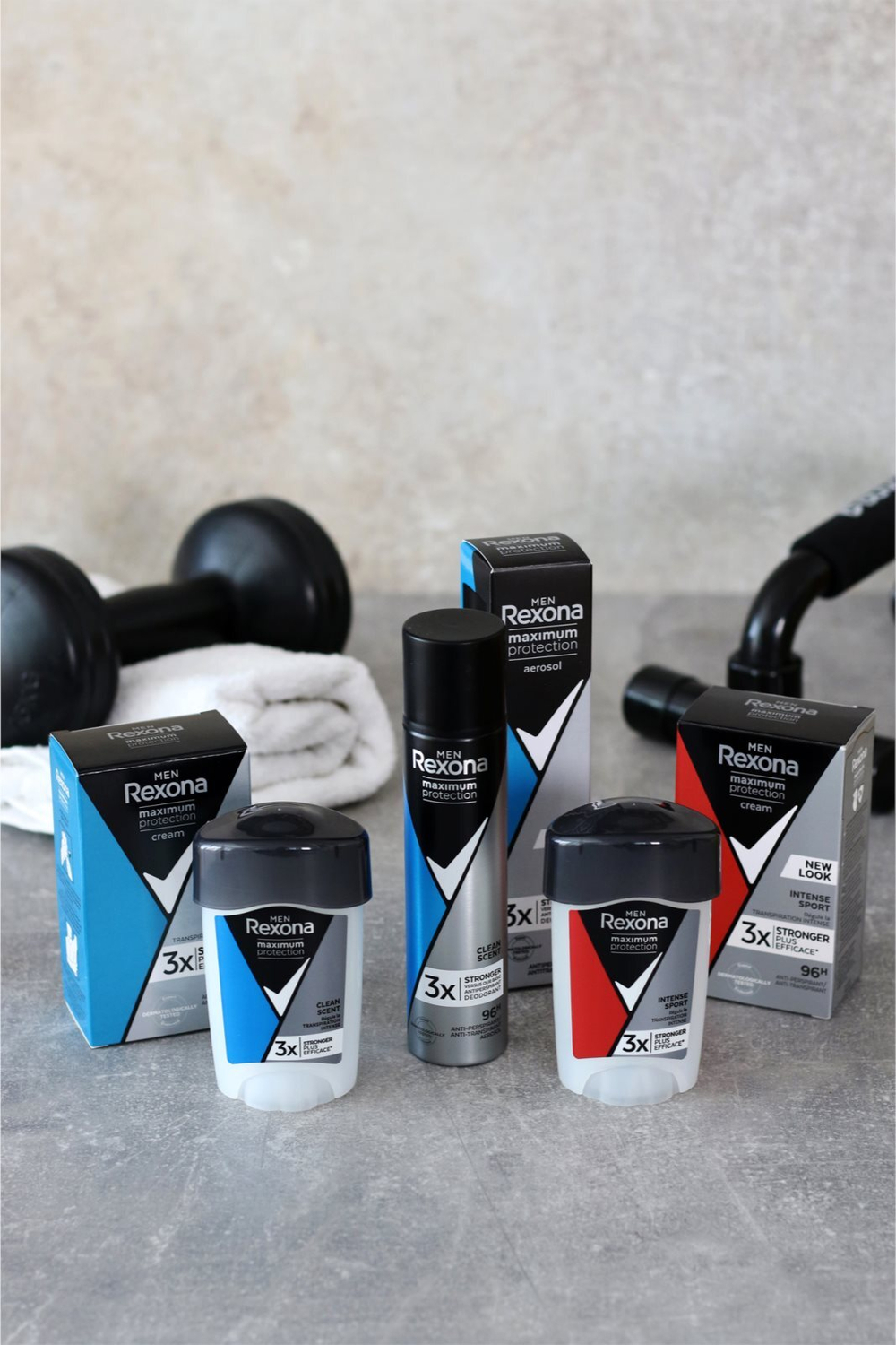 Rexona Maximum Protection Clean Scent - крем-антиперспирант против повышенной потливости /   45  ml  / GTIN 8718114202372