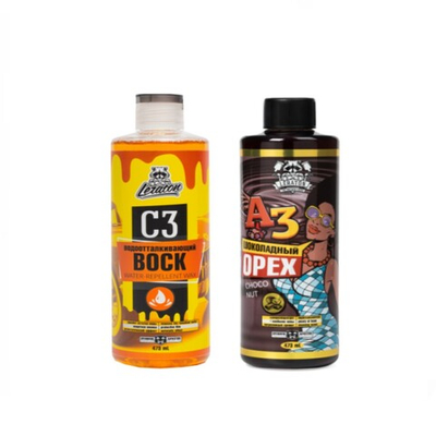 Набор для ручной мойки кузова A3 Шоколадный орех+ воск C3