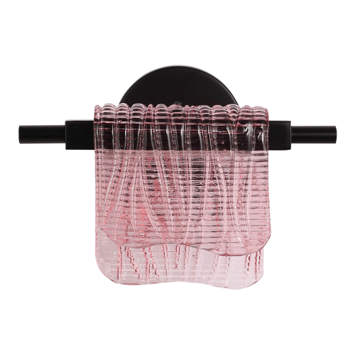 Светильник светодиодный, черный, розовый, LED, 6