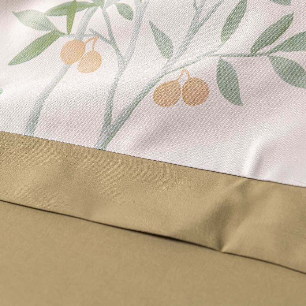 Комплект постельного белья Сатин MS на резинке MSR004