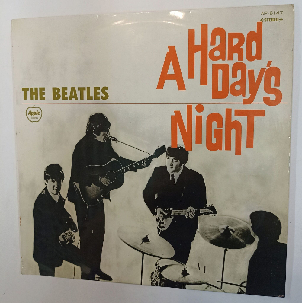 Винтажная виниловая пластинка LP The Beatles A Hard Days Night (Japan 1969) (No Obi)