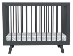 Кроватка детская Lillaland Lilla Aria темно-серый