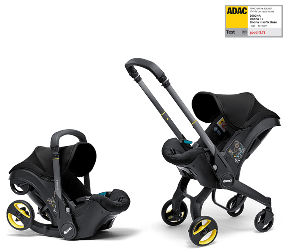 Коляска-автокресло Doona I Nitro Black