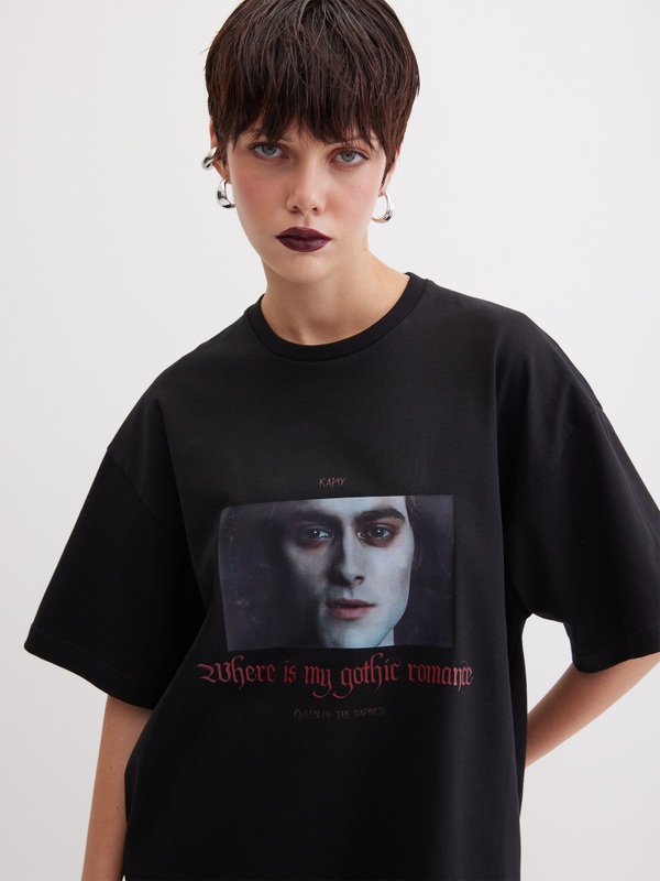 Футболка Romance, черная