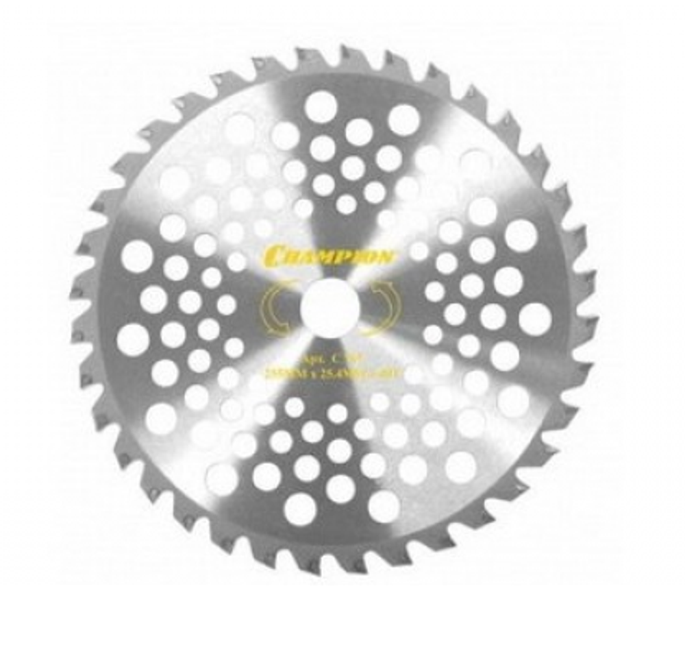 Нож CHAMPION 36 зубчатый d=230*25.4mm  твердосплавные зубцы   C5114