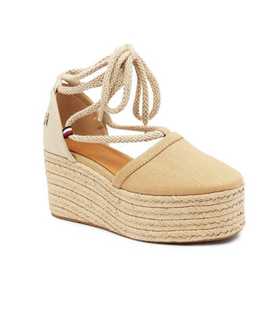 Босоножки Tommy Hilfiger - бежевый(FW0FW07746)