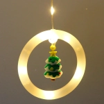 Гирлянда для дома БАХРОМА «С Новым Годом» ш2,5м* в0,45/0,65м 110 ламп LED, прозрачн.пров, 8 режимов, IP-20, Теплый белый (возможность соединения)