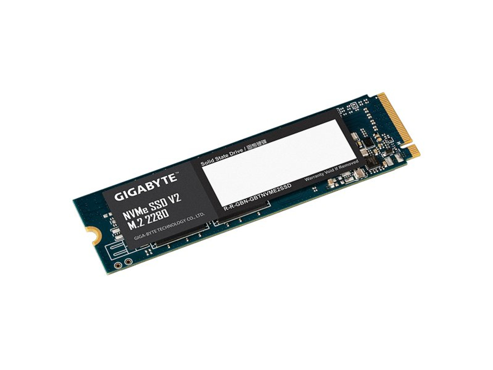 SSD накопитель Gigabyte NVMe SSD V2 256ГБ, M.2 2280, PCIe 3.0 x4, NVMe [G3NVMEV2256G]