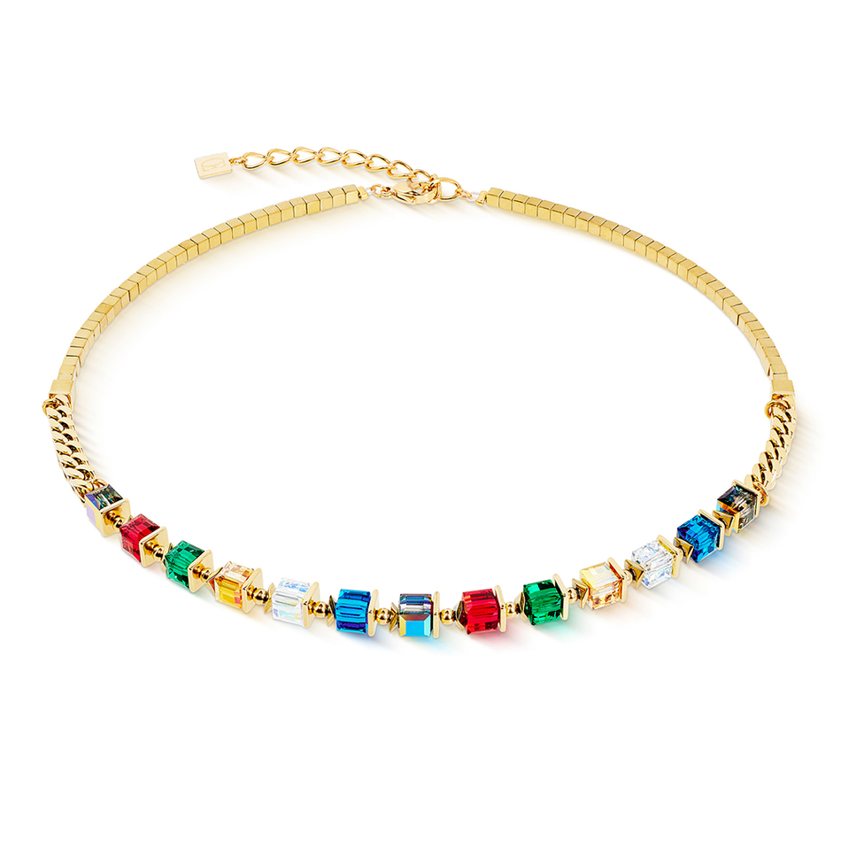 Колье Coeur de Lion Multicolour Gold 2100/10-1516