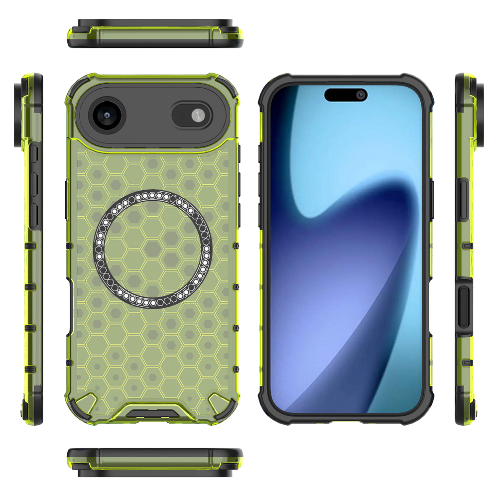 Прозрачный чехол Honeycomb Magnetic Case для iPhone Air