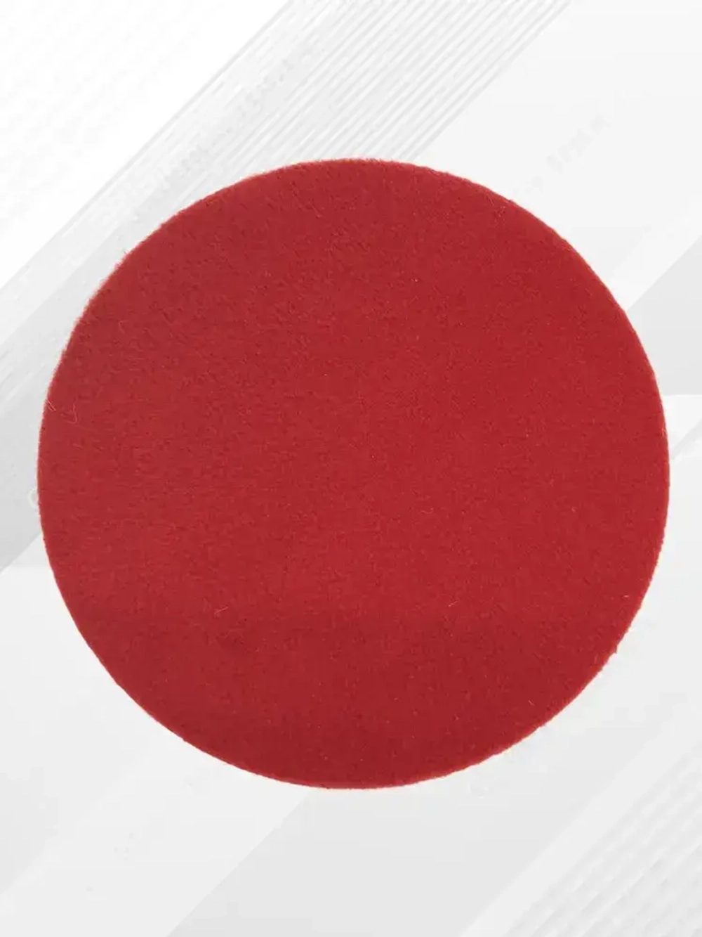 Войлочный круг для полировки под липучку 10х125 мм