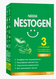 СМЕСЬ NESTOGEN 3 С 12 МЕСЯЦЕВ 300ГР