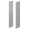 Боковины декоративные KZD-38B Белый 384x50x1162 Кортез