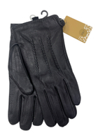 Перчатки. Мужские. Материал верха: Кожаные. Подклад: Плюш-флис.5 шт в упаковке.