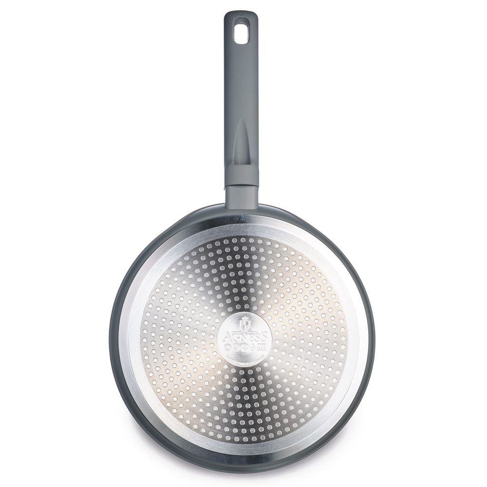 СКОВОРОДА БЛИННАЯ С АНТИПРИГАРНЫМ ПОКРЫТИЕМ PFLUON MARBLE, 24*4,3 СМ