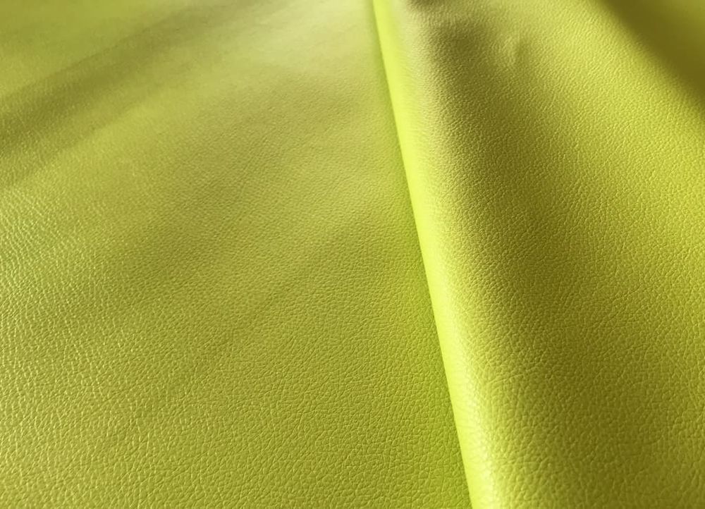 Искусственная кожа 40 лайм 62