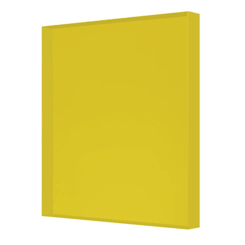 Поликарбонат монолитный Borrex желтый 3050х2050х2 мм