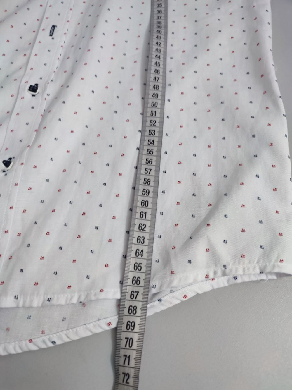 Рубашка Dast Cardin из хлопка 46 размер