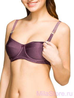 Бюстгальтер для беременных и кормящих мам 5330 фиолетовый