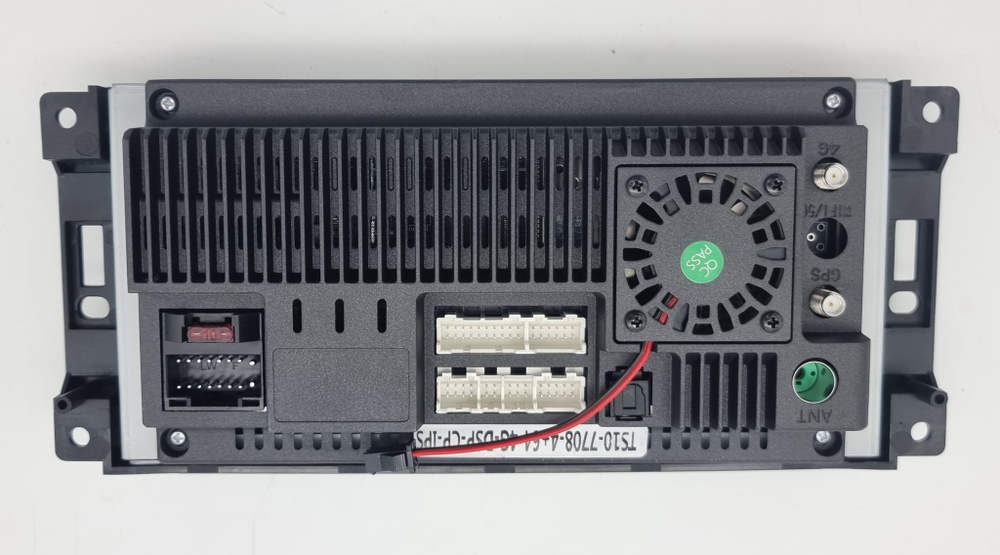 Магнитола для Jeep, Dodge, Chrysler 2006-2015 (207x98мм) - Carmedia KP-7145-S10 Android 12, ТОП процессор, 4Гб+64Гб, CarPlay, SIM-слот