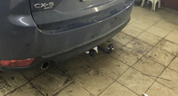 Фаркоп для Mazda CX-5 2012-2017, 2017-2025 Тип шара: A. Нагрузки: 1750/75 кг, MZ 01