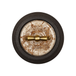 Рамка 1 постовая, накладной монтаж, цвет Угольно-черный BF1-610-119