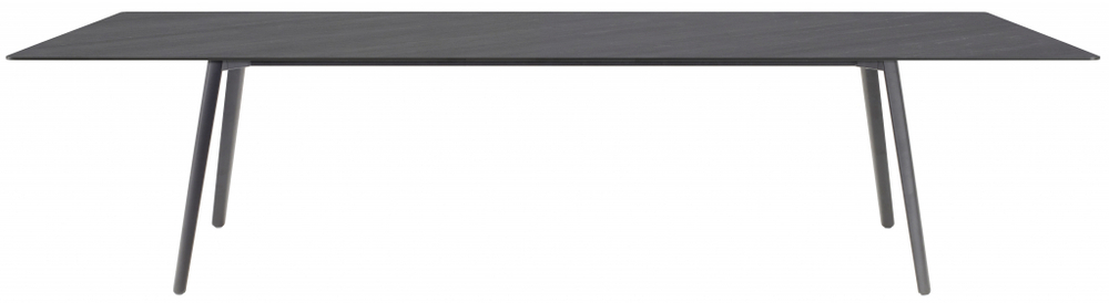 Стол ламинированный Scab Design Squid, антрацит, сланец