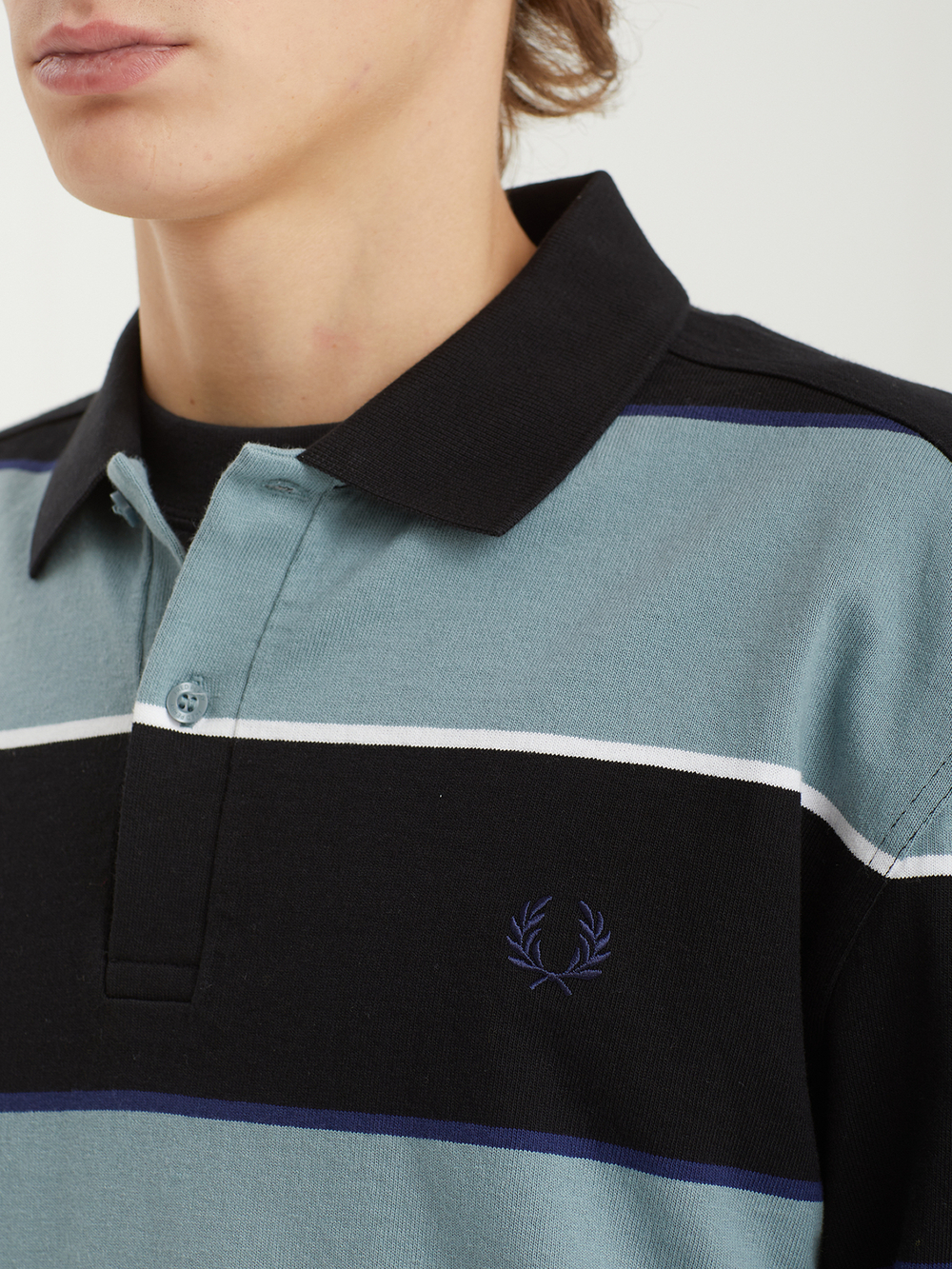 Мужская Рубашка-поло Hw Jersey Striped