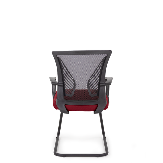 Кресло СН-800 Энжел черный Н/п Нео BL TW-01/Е13-к (черный/бордовый)