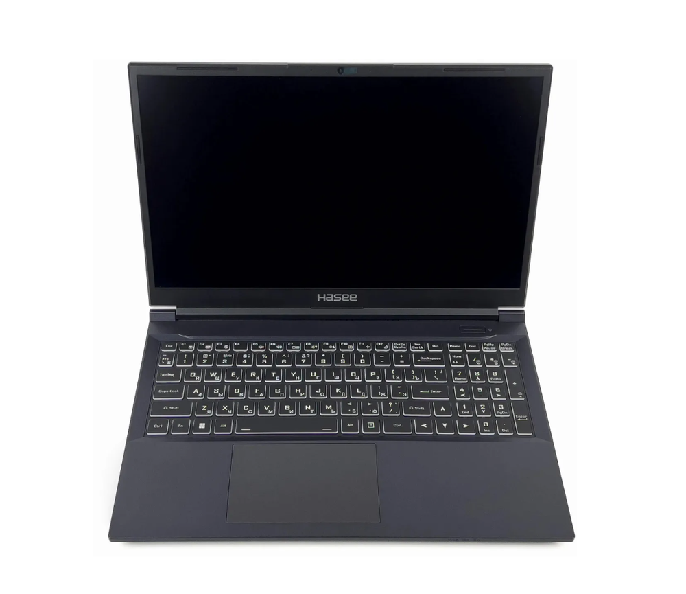 16" Ноутбук Hasee T8-DA5NP+ (2560x1600, Intel Core i5-12500H, RAM 16ГБ, SSD 512ГБ, NVIDIA GeForce RTX 3060, Win 10Home)