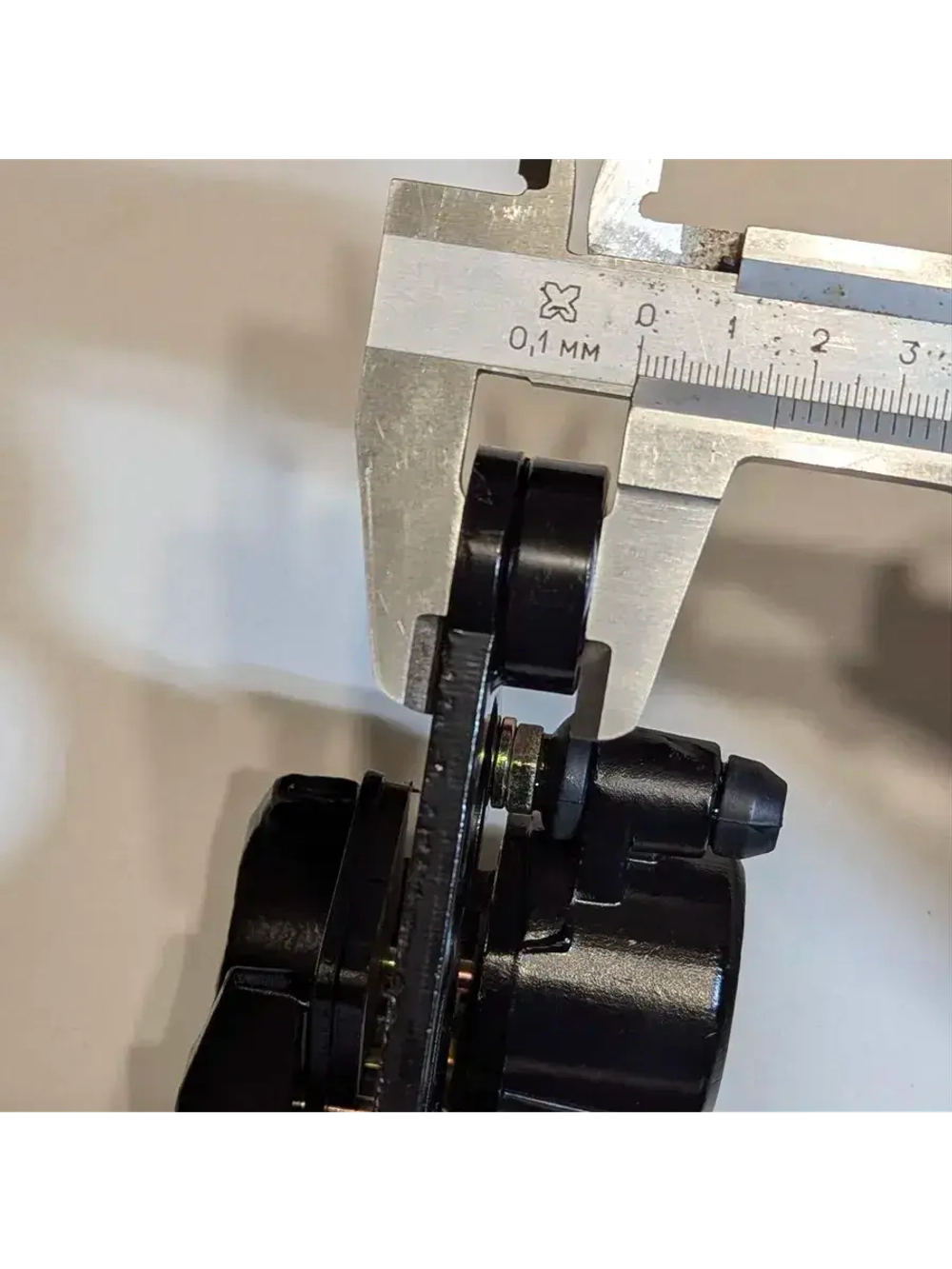 Суппорт задний (1 поршень) ttr125