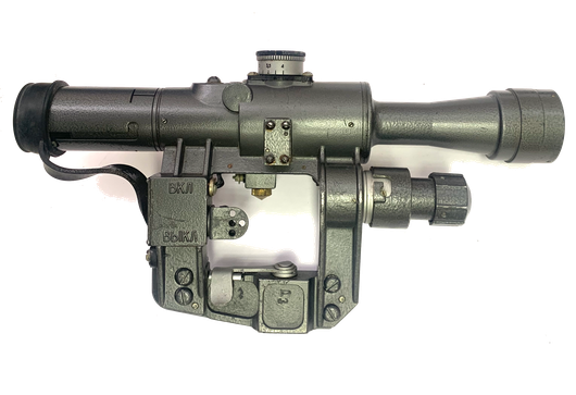 Прицел снайперский оптический ПСО-1М2-1 для ВСС Винторез, СССР клеймо "Серп и молот"