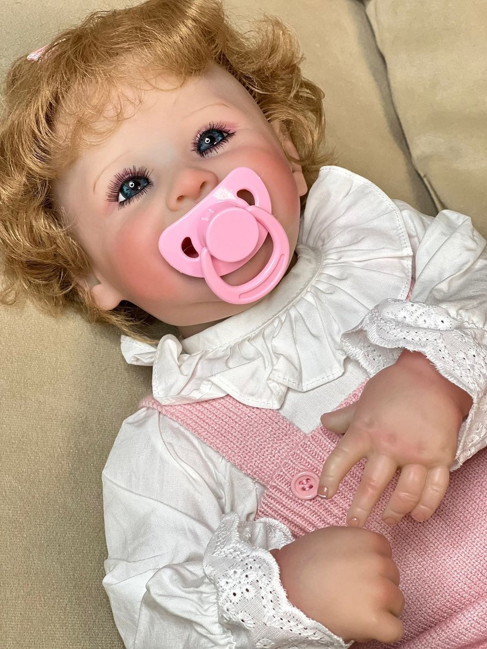 Кукла Реборн мягконабивная 50см в пакете (FA-755)