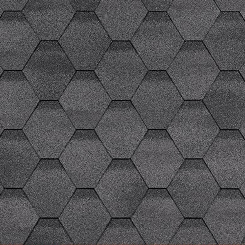 Гибкая черепица ТехноНиколь SHINGLAS Соната Серый 3м2 (Однослойная)