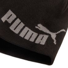 Шапка PUMA ESS Mid Crown Cuffless Beanie, 02641101, 100% акрил, черный
