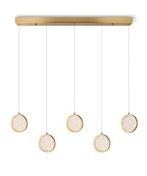 D2061-DW-L5 BRASS (1) Люстра NW