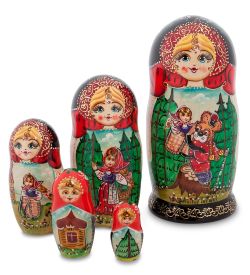 МР-25/ 13 Матрешка 5м «Сказка»