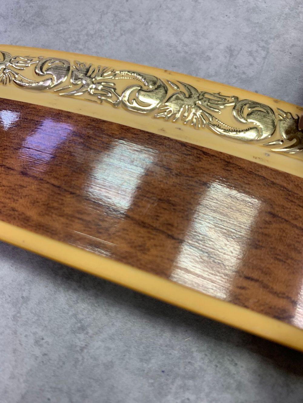 Орех "Ажур" (5см) декоративная планка (бленда)