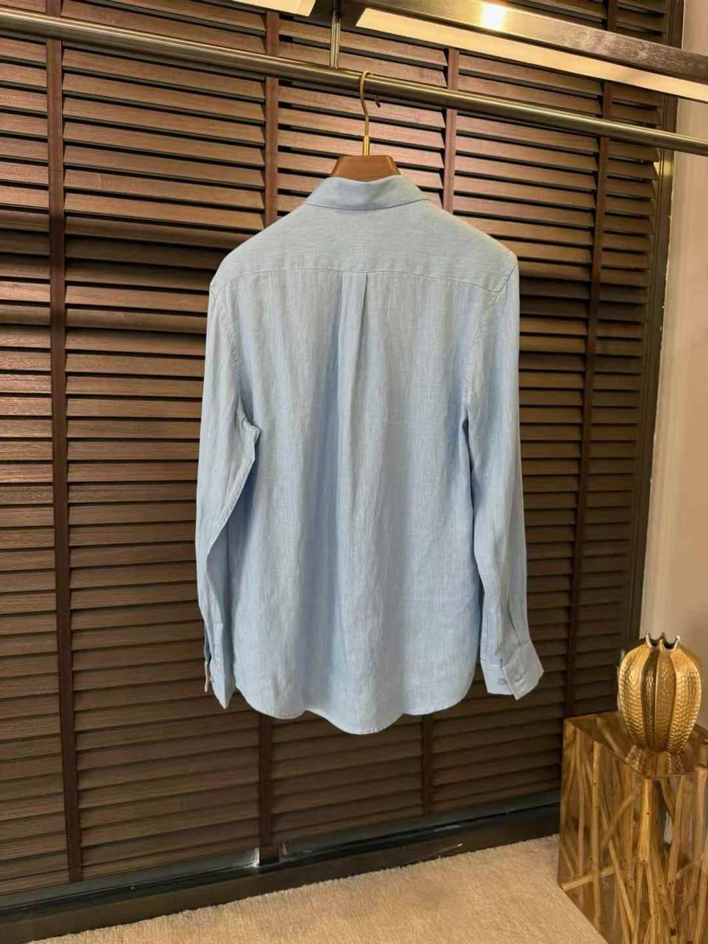 Льняная рубашка Brunello Cucinelli