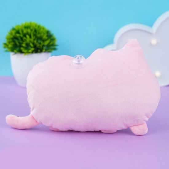 Мягкая игрушка Котооблако розовый, 25см