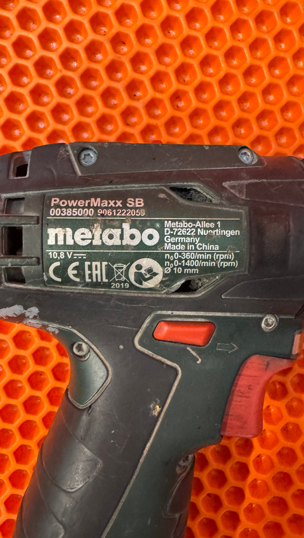 Аккумуляторная дрель-шуруповерт Metabo PowerMaxx BS Basic