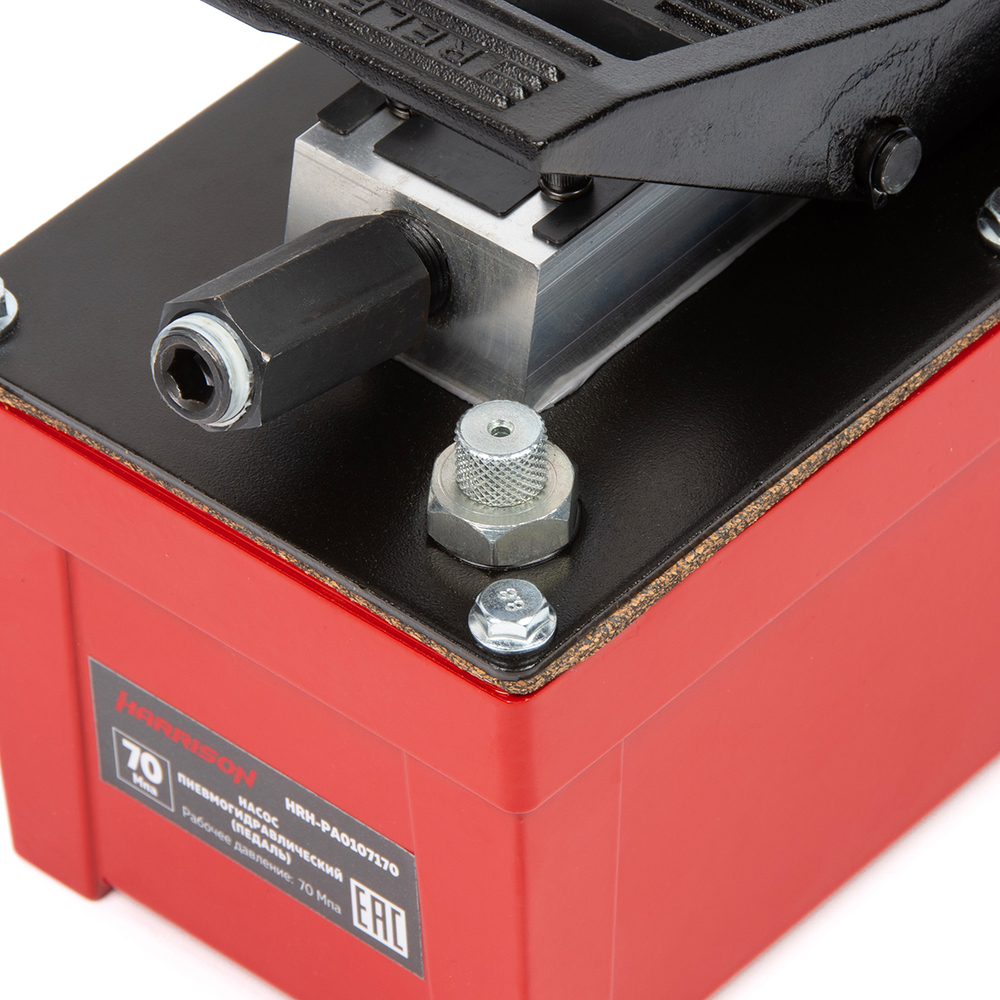 HRH-PA0107170 Пневмогидравлический насос (педаль), 700 бар, 1,7 л