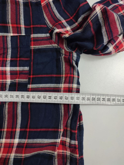 Рубашка H&M в клетку 42 размер