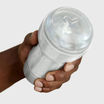 Мастурбатор Feel Pocket Stroker Crystal (Цвет: серебристый)