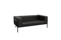 Флекс Диван двухместный FLX-2 Santorini 0401/Металл Черный 1750*915*690