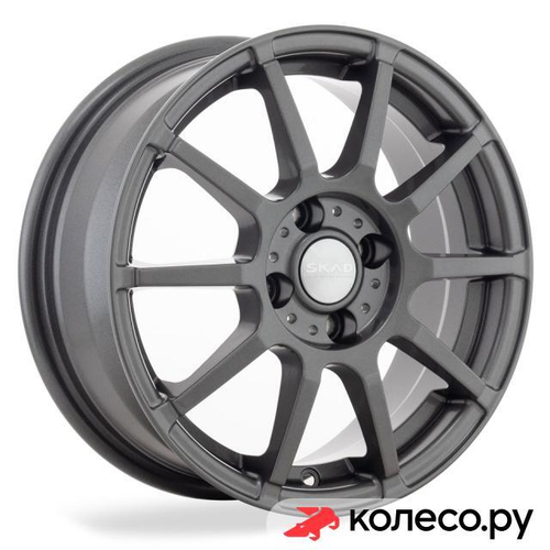 Akita 6x15/4*100 D60.1 ET40 Графит