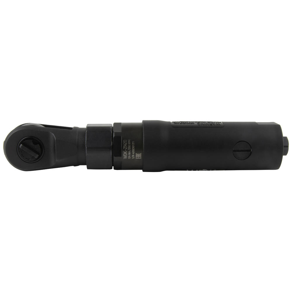 WDK-21420 Ударная пневматическая трещотка 1/2", 124 Нм